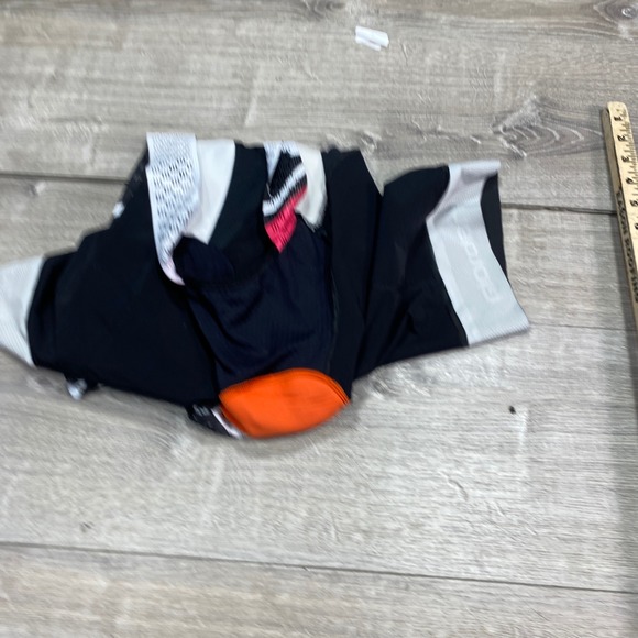 Giordana Cycling Bib Shorts Men's Size M Black Pink White Made in Italy - Picture 9 of 9